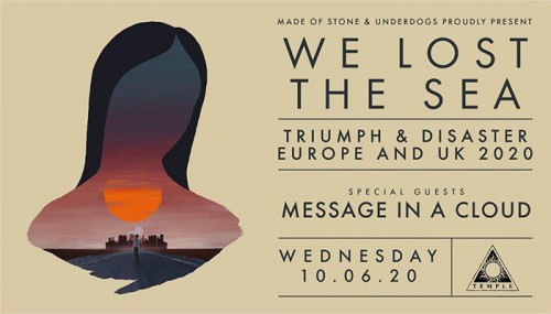 We Lost The Sea, Message In A cloud Αθήνα @ Temple Athens