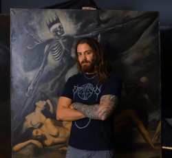 Rock Culture #24: Μιλήσαμε για ζωγραφική και metal εξώφυλλα με τον Μάξιμο Μανώλη 